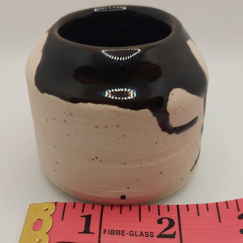 Bud vase Thrown on a wheel with recycled clay